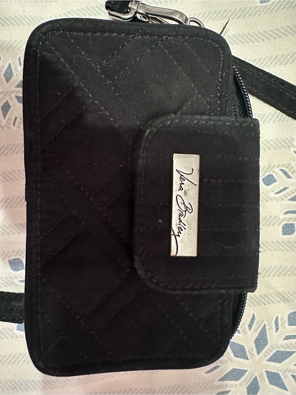 Vera Bradley Black Quilted wallet